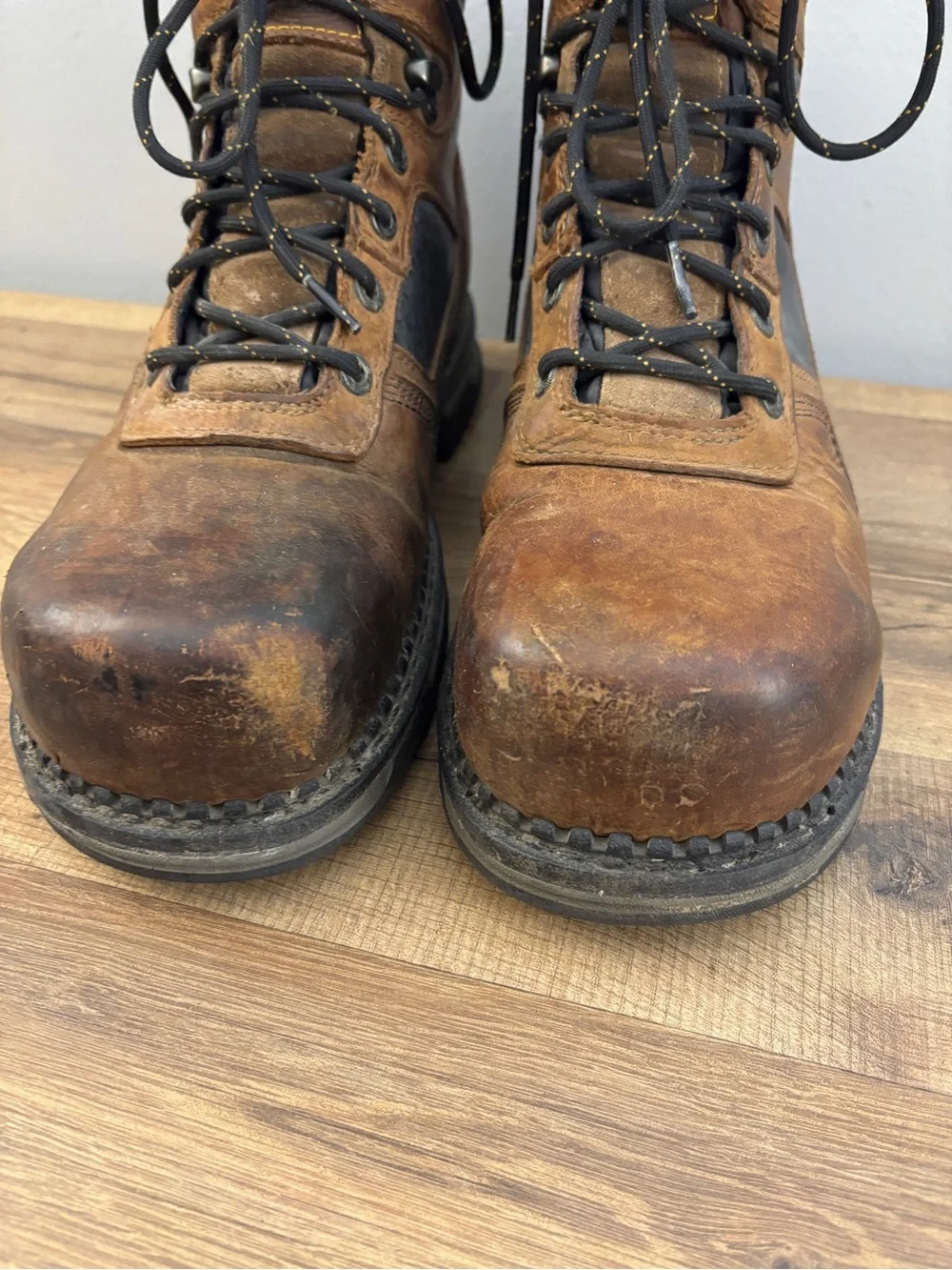 Georgia Boot GB00131 Steel Toe Work Boot Brown Blue Collar Men’s